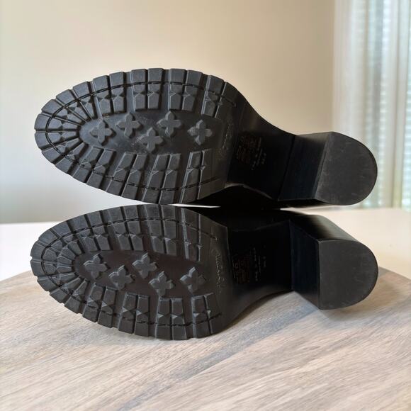 Rag & Bone Classic Newbury Black Leather Ankle Boots Booties EU 38.5 US Size 8.5 - Picture 8 of 10